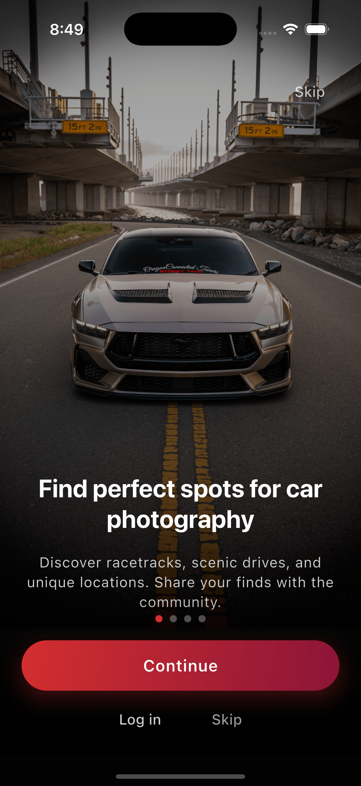 Browse AutoLens locations